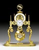 A rare and very fine Second Empire gilt bronze and brass precision multi-dial skeleton table regulator of seventeen days duration by Constantin-Louis Detouche à Paris
